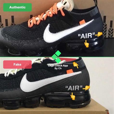 nike off white vapormax fake vs real|nike vapormax off white stockx.